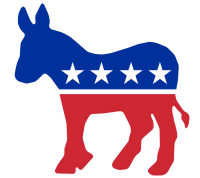 US democratic logo