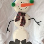 Paperplate Snowman